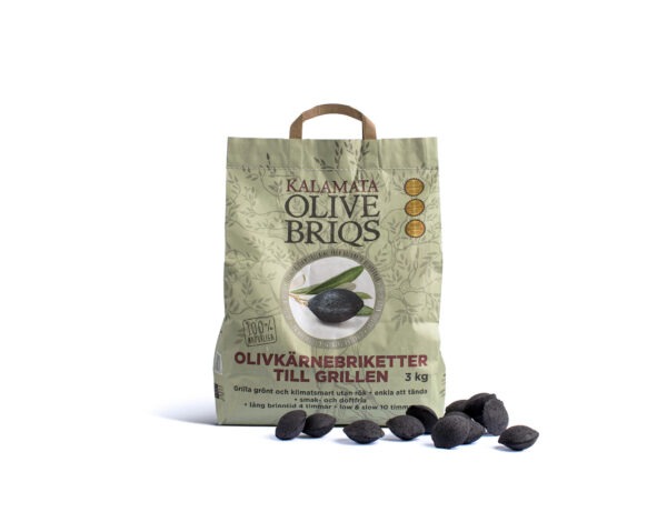 Briketter olive briqs 3 kg