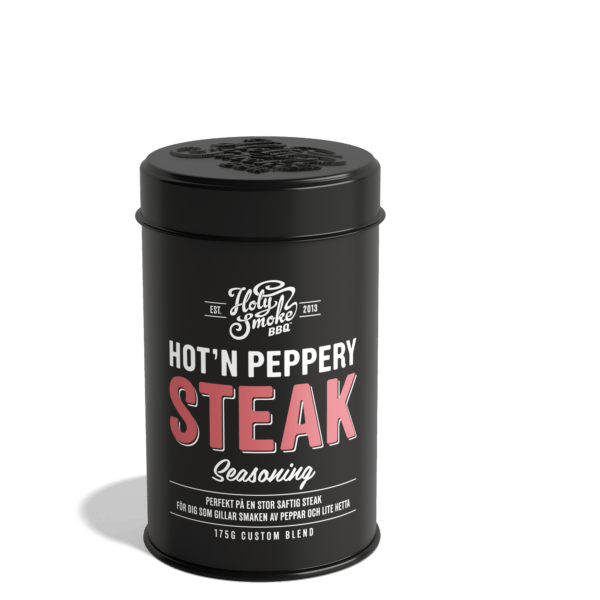 Holy Smoke BBQ Hot 'n Peppery Steak Seasoning 175g